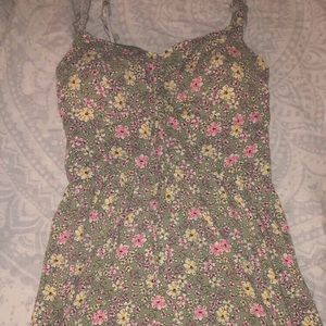 Floral print dress